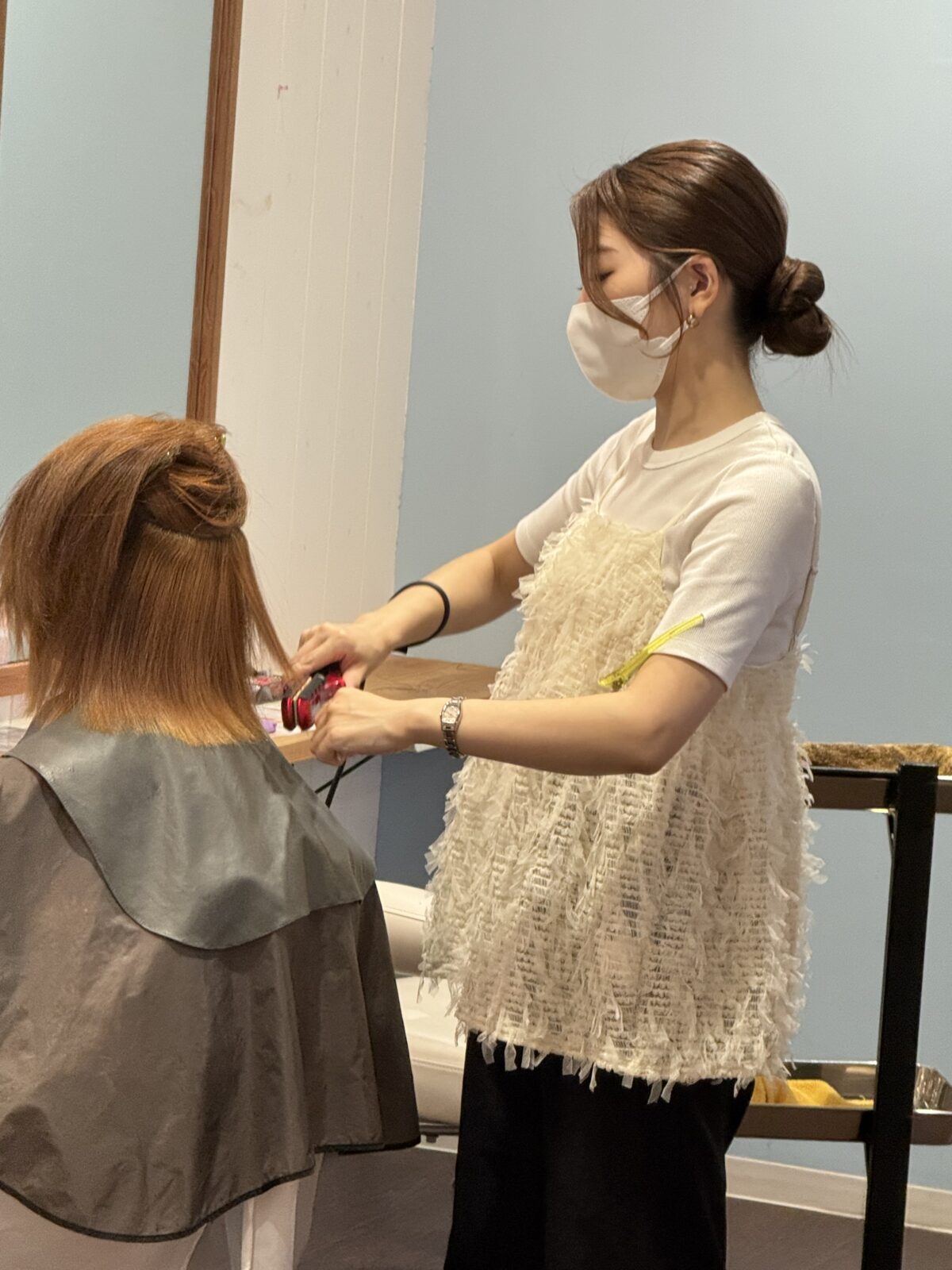 メテオ髪質改善ストレート　縮毛矯正　女性に人気の美容院　人気スタイリスト　岐阜羽島　スタッフ募集　美容室SIRENAセレナ