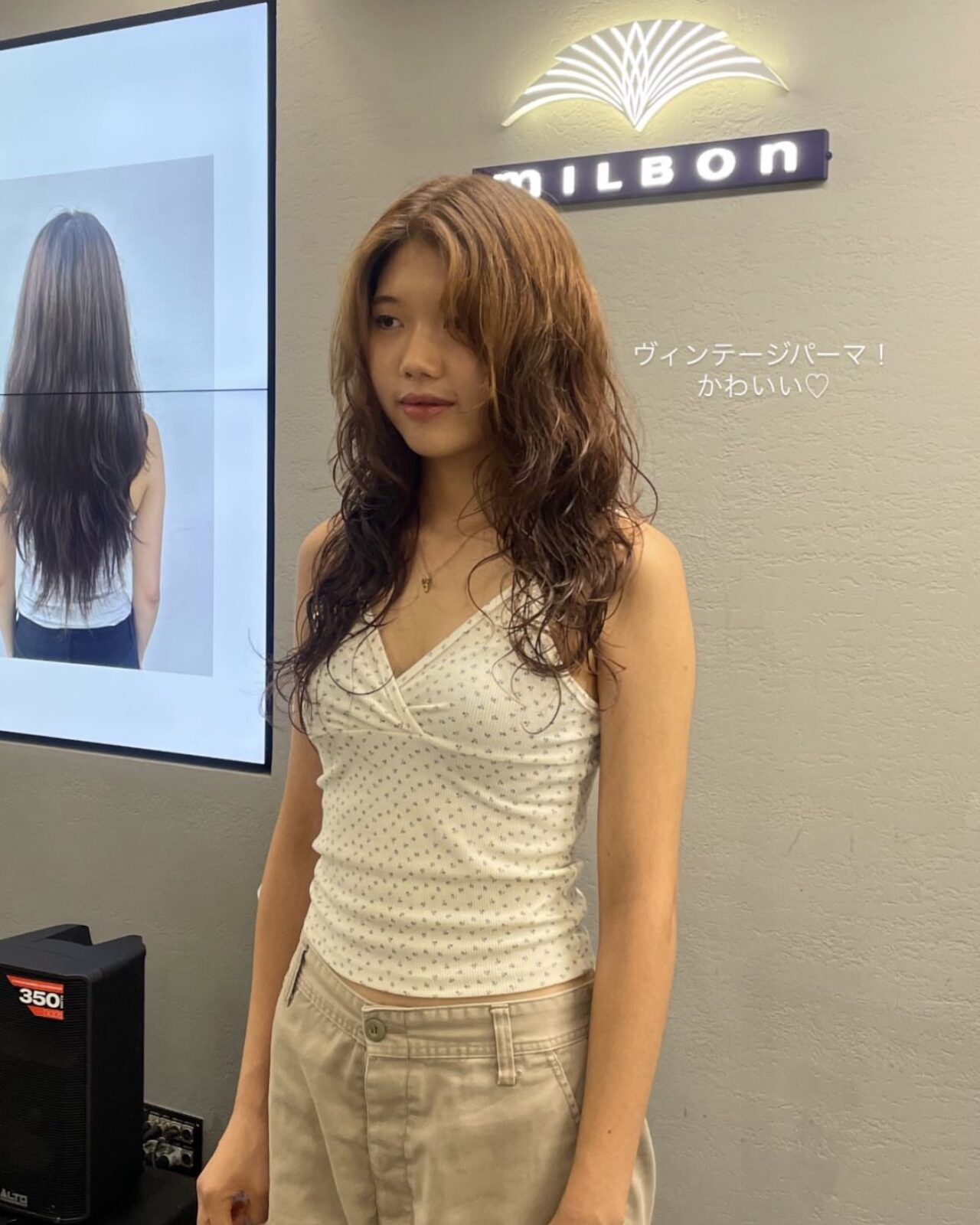 韓国ミルボン研修　ヴィンテージパーマ　女性に人気の美容院　人気スタイリスト　岐阜羽島　スタッフ募集　美容室SIRENAセレナ