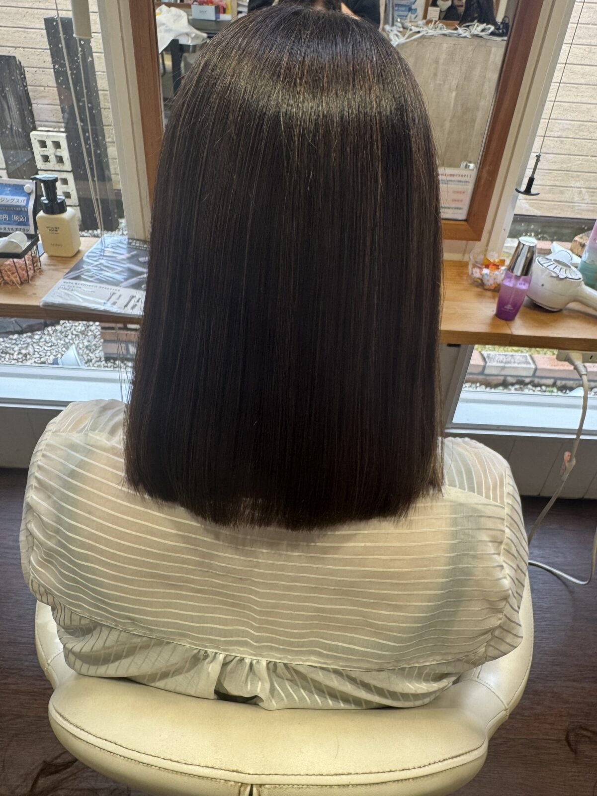 メテオ髪質改善ストレート　縮毛矯正　女性に人気の美容院　人気スタイリスト　岐阜羽島　スタッフ募集　美容室SIRENAセレナ