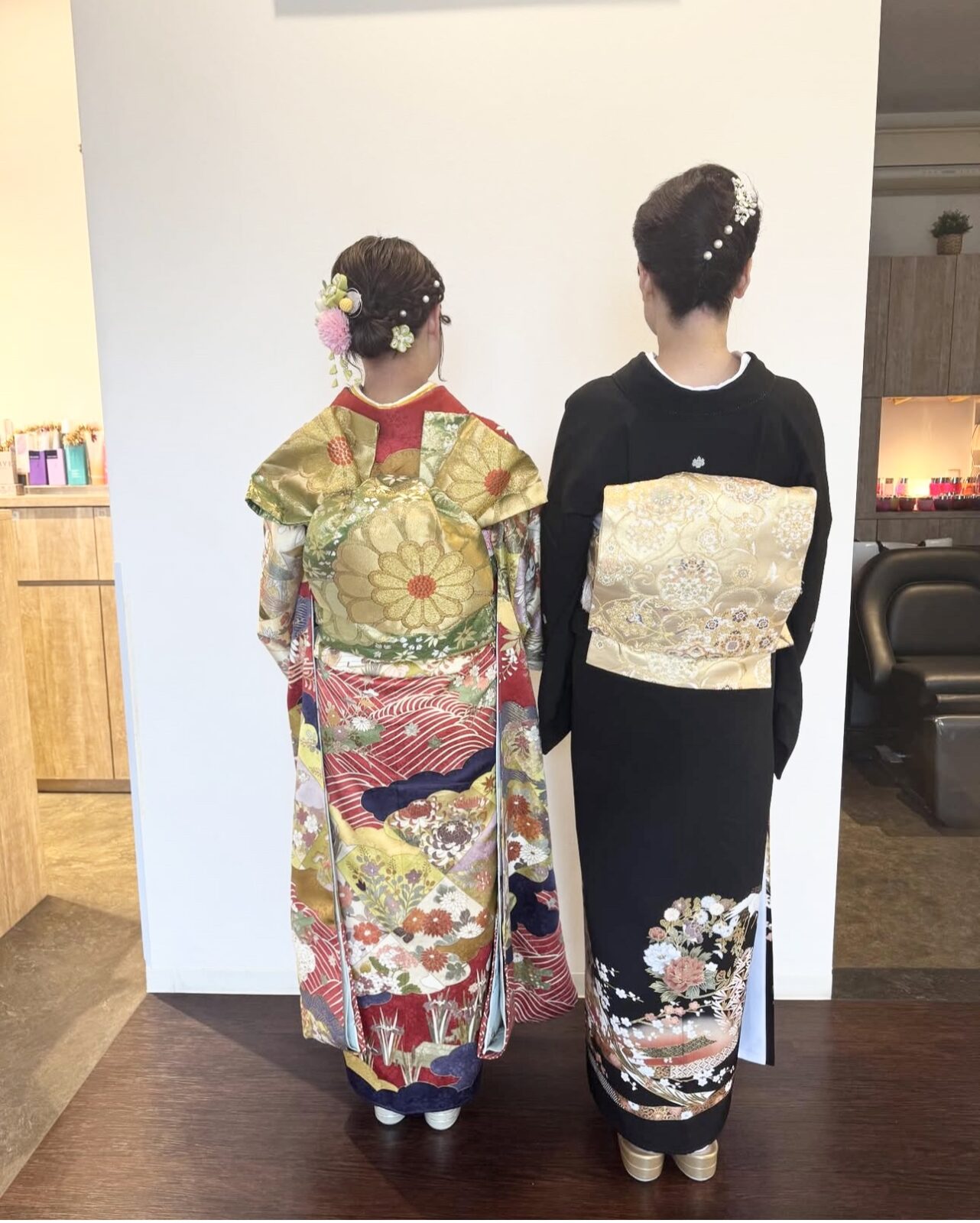留袖　振袖着付け　ヘアアレンジ　女性に人気の美容院　人気スタイリスト　岐阜羽島　スタッフ募集　美容室SIRENAセレナ