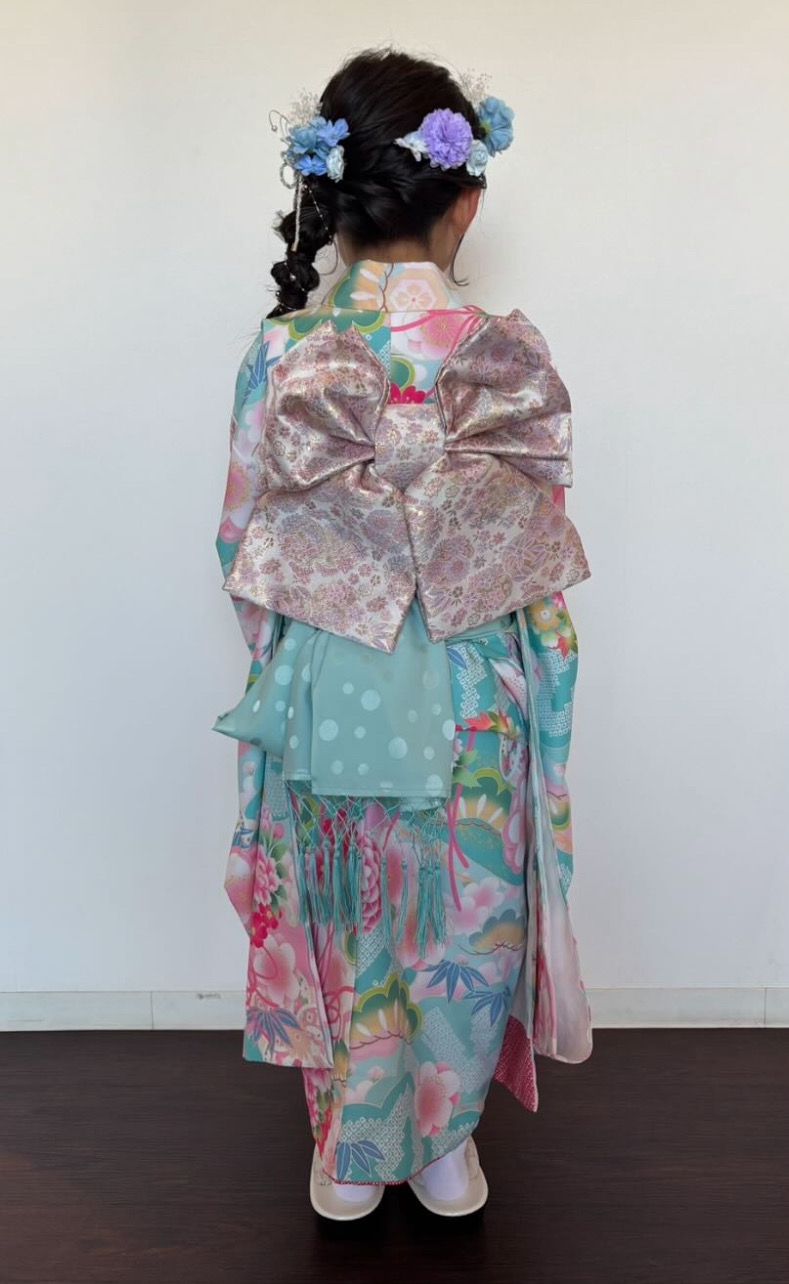 七五三　着物着付け　女性に人気の美容院　人気スタイリスト　岐阜羽島　スタッフ募集　美容室SIRENAセレナ