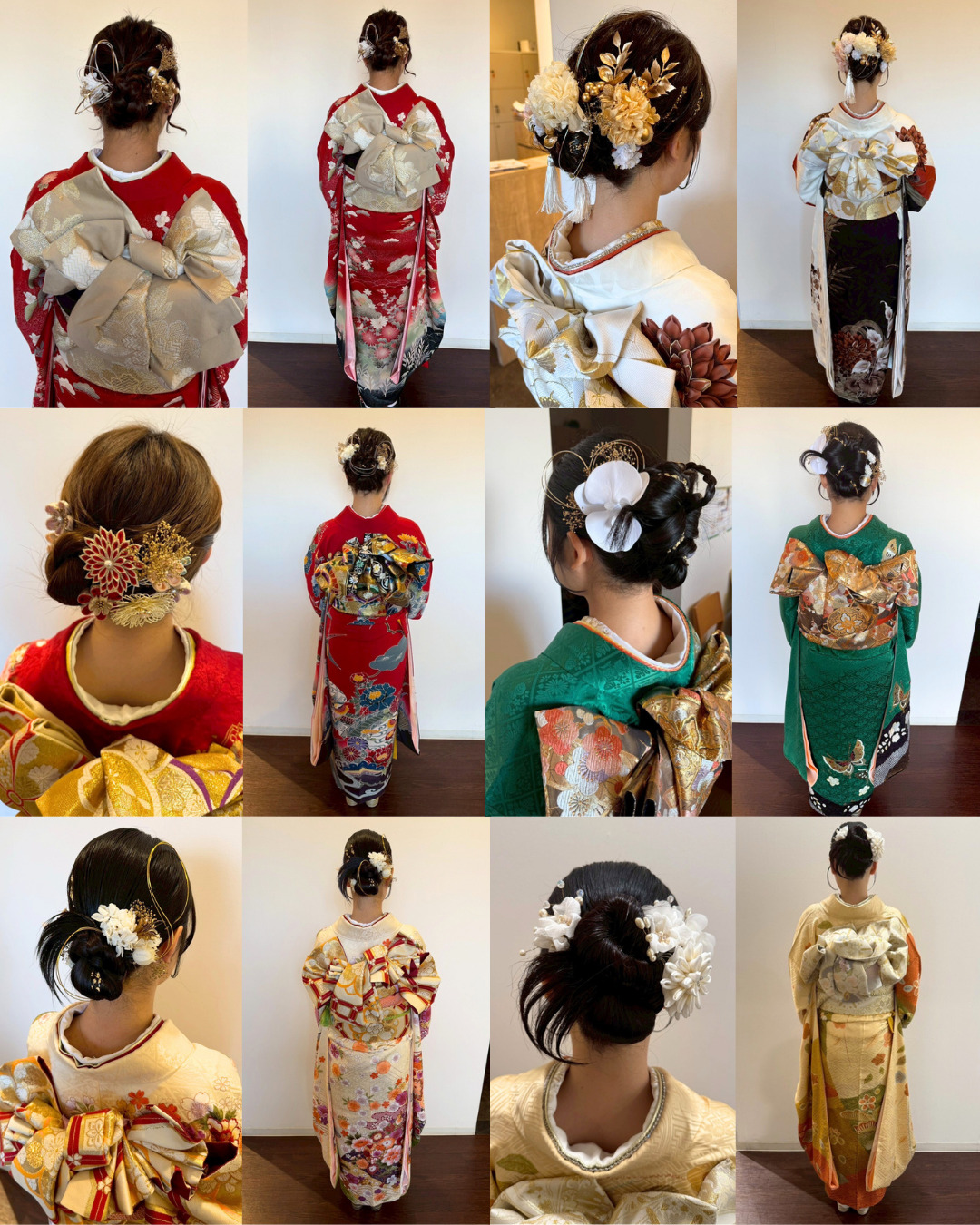 カチモリヘア　まとめ髪　成人式　女性に人気の美容院　人気スタイリスト　岐阜羽島　スタッフ募集　美容室SIRENAセレナ