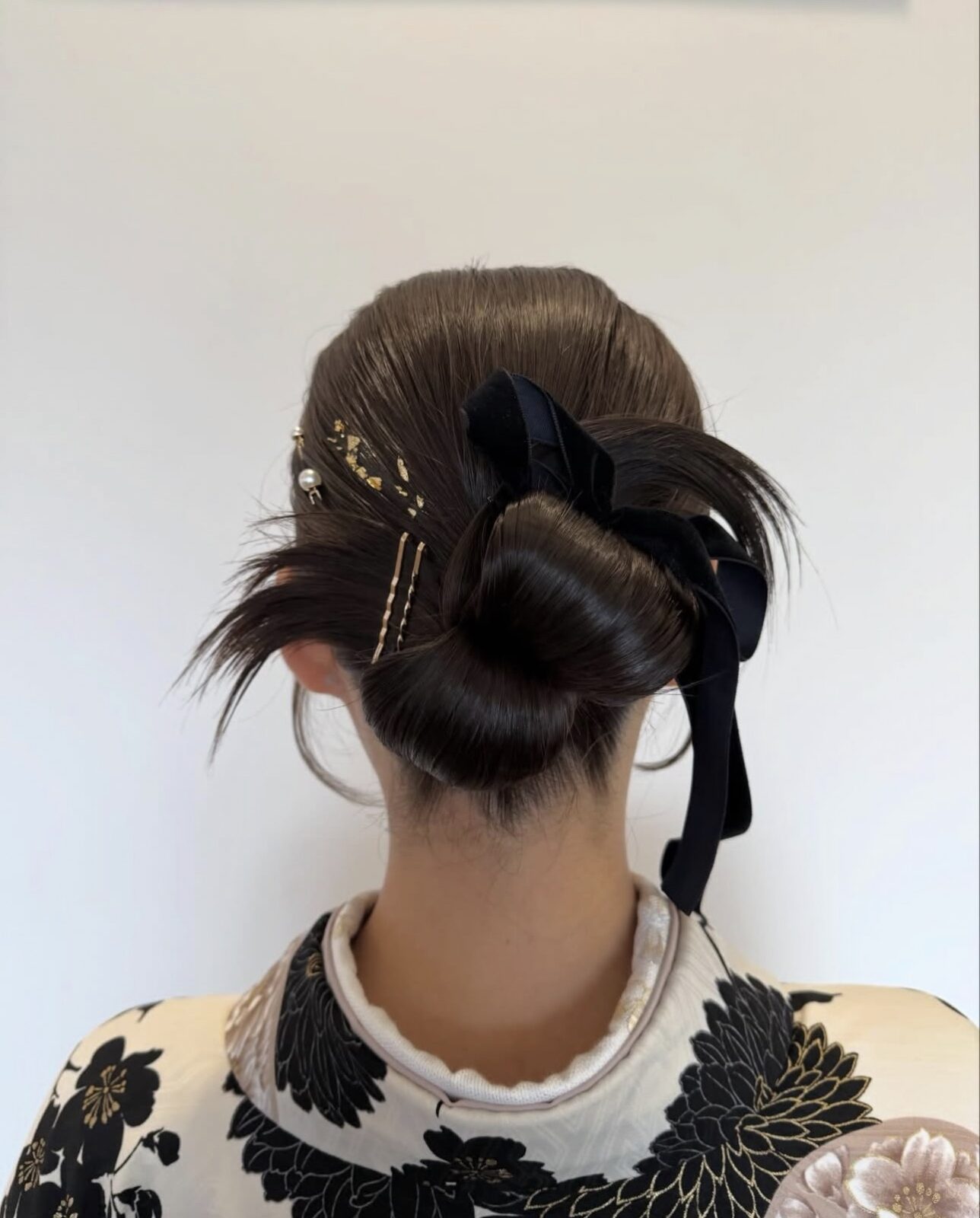 卒業式　袴着付け　玉ねぎヘアアレンジ　女性に人気の美容院　人気スタイリスト　岐阜羽島　スタッフ募集　美容室SIRENAセレナ