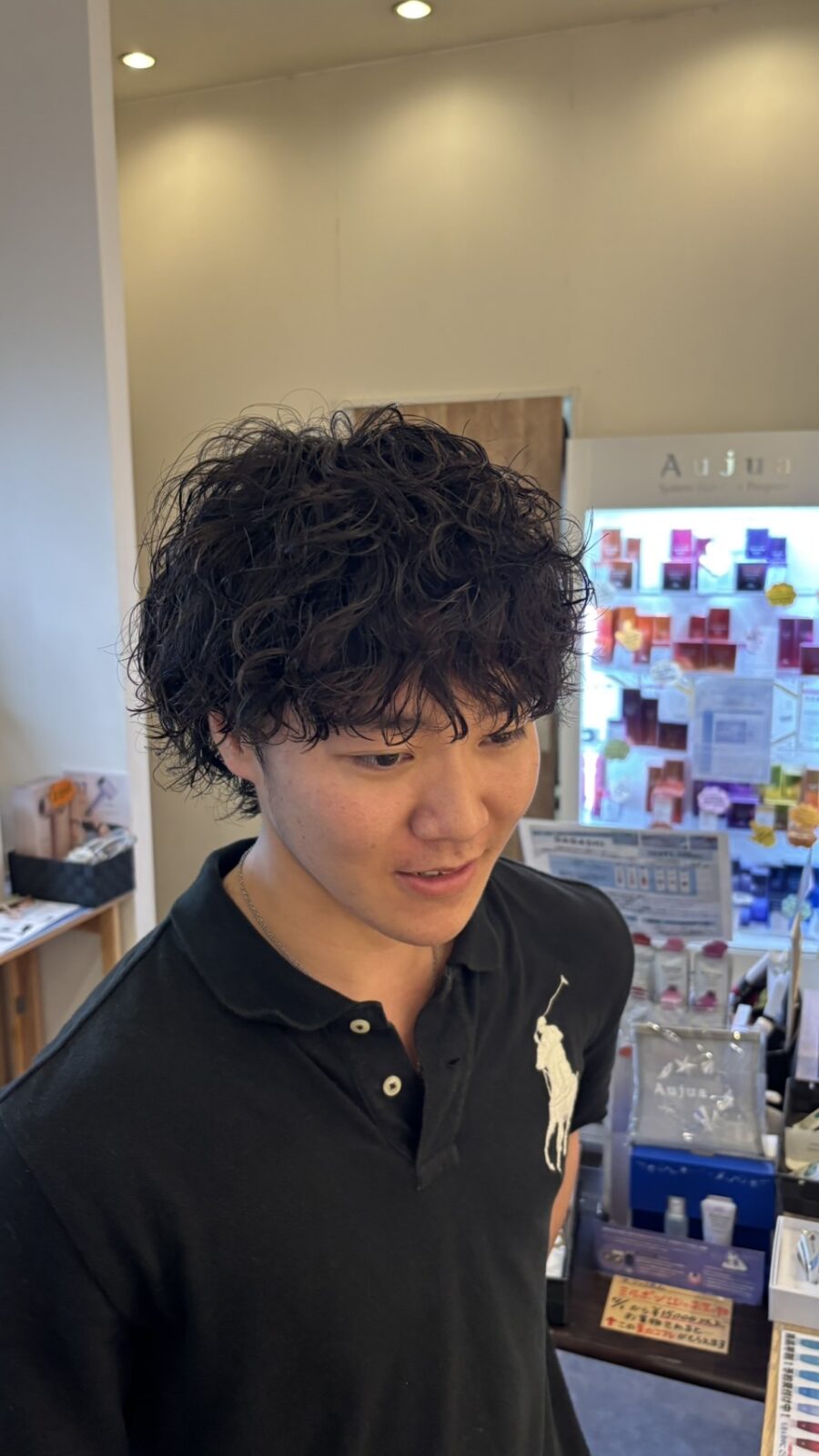 シャドウパーマ メンズパーマ 人気スタイリスト 女性に人気の美容院 人気スタイリスト 岐阜羽島 スタッフ募集 美容室SIRENAセレナ