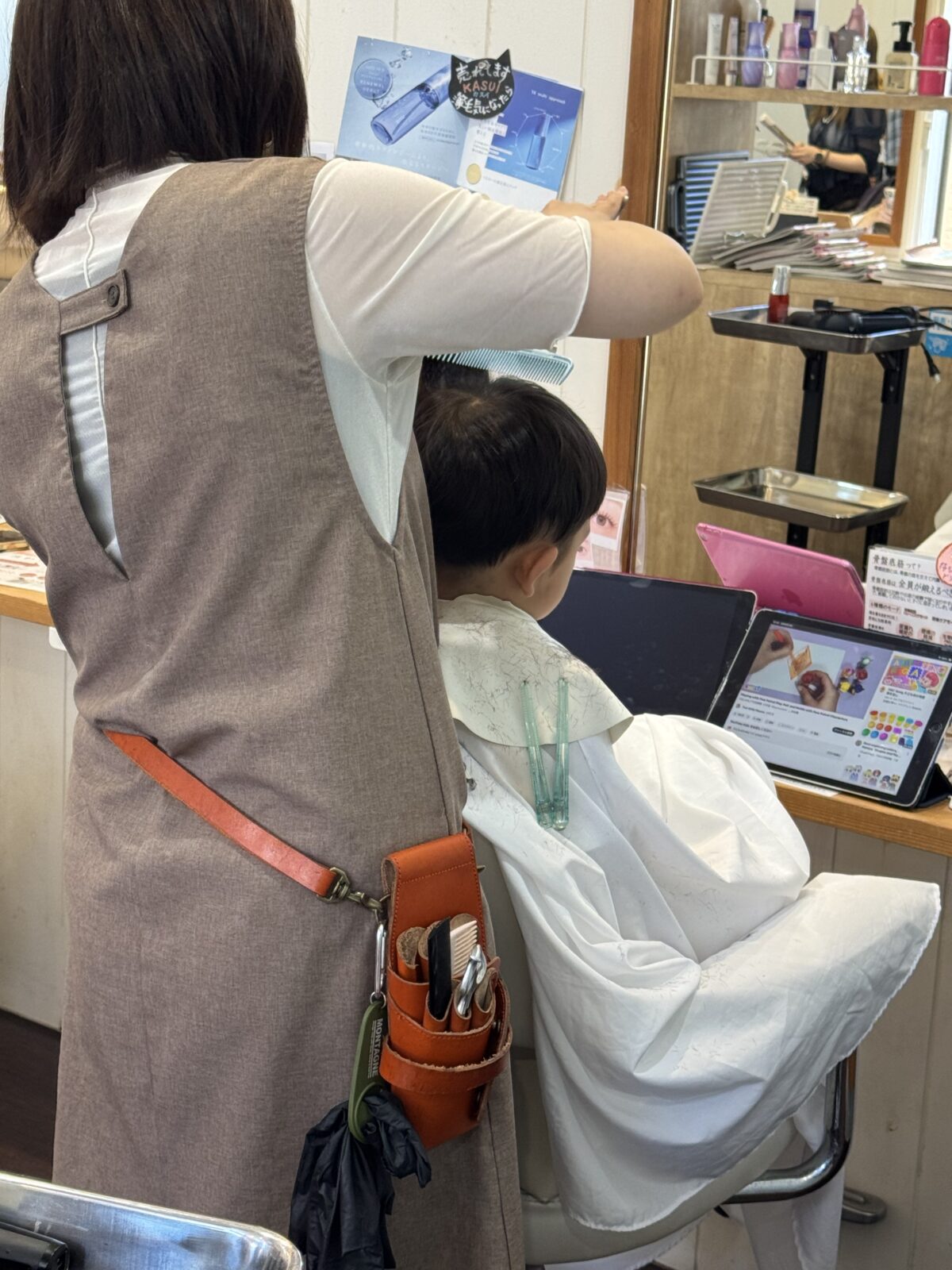 子供カット　人気スタイリスト　女性に人気の美容院　人気スタイリスト　岐阜羽島　スタッフ募集　美容室SIRENAセレナ