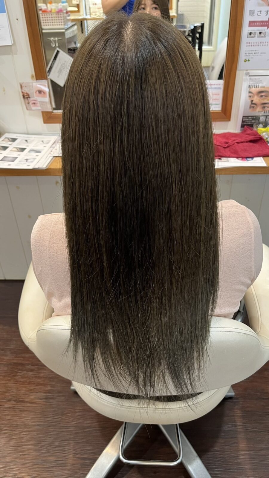 ミントカラー ビフォーアフター 人気スタイリスト 女性に人気の美容院 人気スタイリスト 岐阜羽島 スタッフ募集 美容室SIRENAセレナ